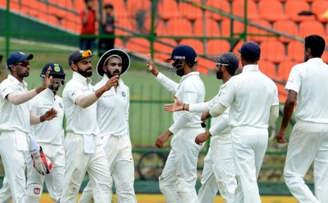 Ind Vs SL: अश्विन-शमी के सामने श्रीलंकाई बल्लेबाजों ने टेके घुटने, पारी और 171 रनों से हार (वीडियो)