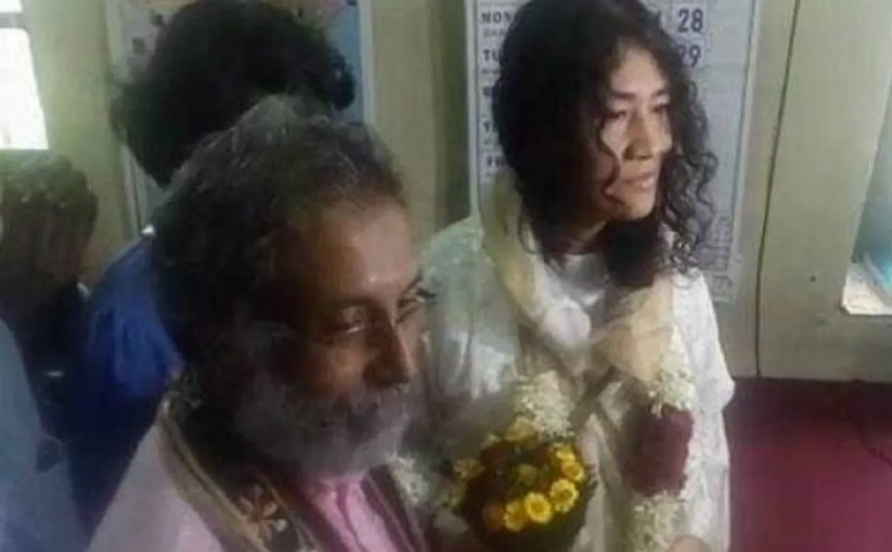 सामाजिक कार्यकर्ता इरोम शर्मिला ने ब्रिटिश बॉयफ्रेंड संग रचाई शादी