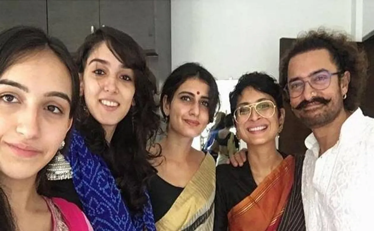 'दंगल' गर्ल फातिमा सना शेख ने आमिर खान के परिवार संग मनाई बकरीद, देखें तस्वीरें
