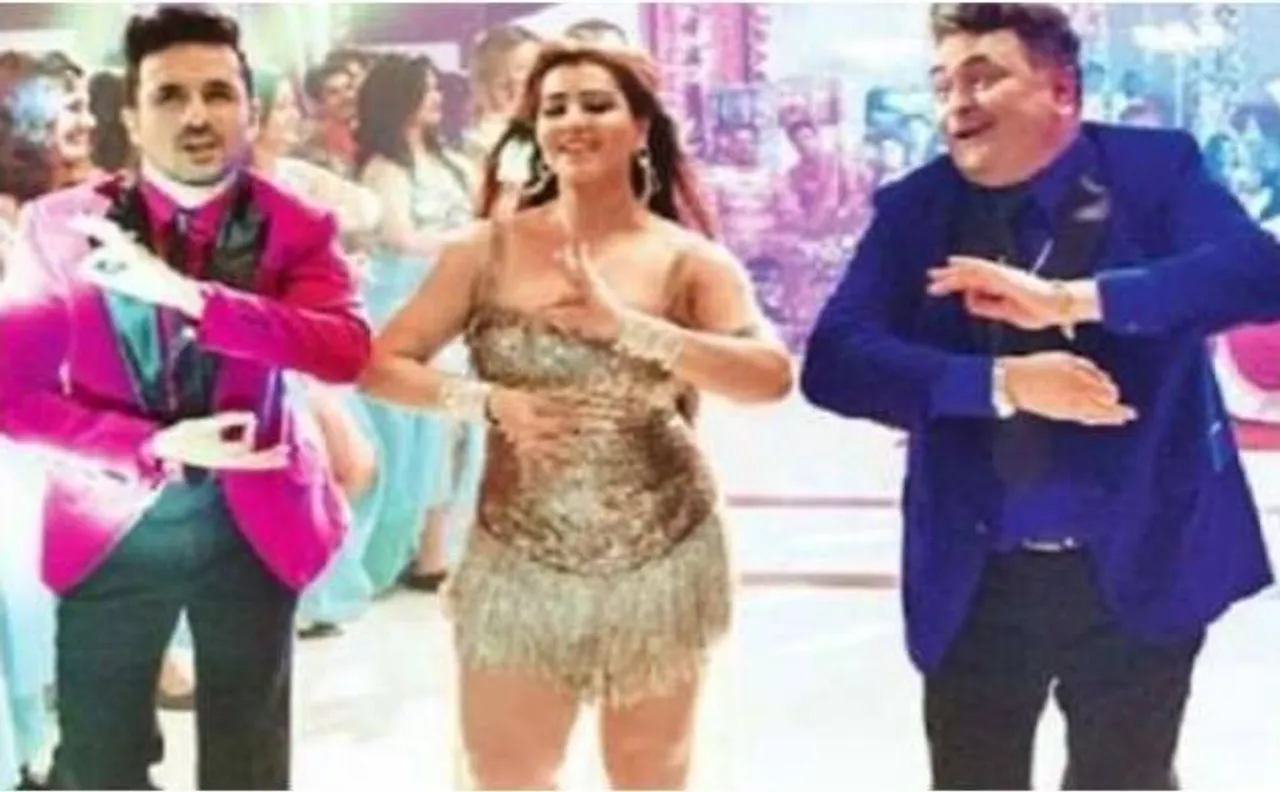 VIDEO: अंगूरी भाभी ने ऋषि कपूर को कहा- 'मारो लाइन' ​