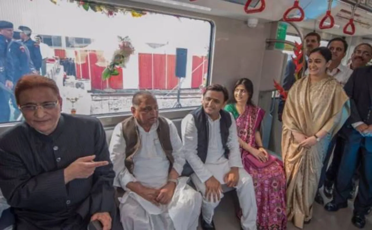 लखनऊ मेट्रो पर क्रेडिट वॉर, योगी-अखिलेश में भिड़ंत, जानिए किसने क्या कहा ?