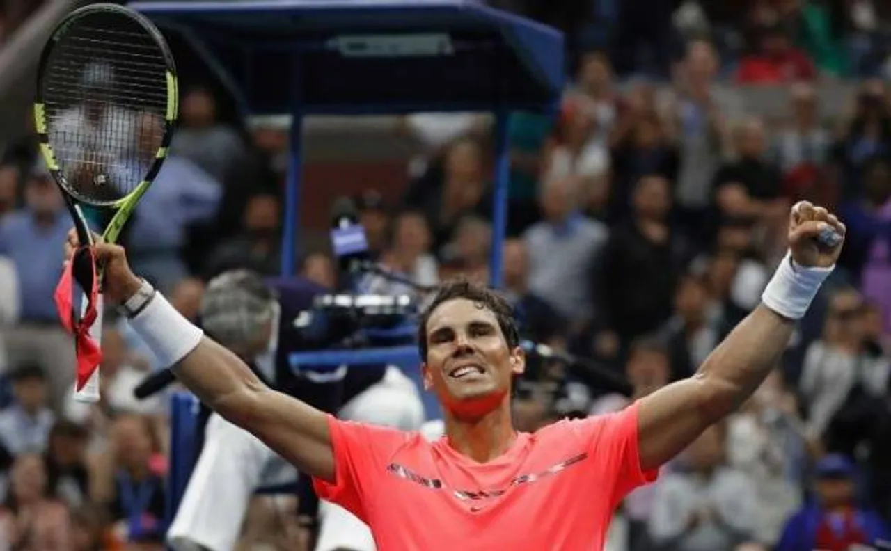 US Open: सेमीफइनल में पहुंचे नडाल, फेडरर से टकराव की है उम्मीद
