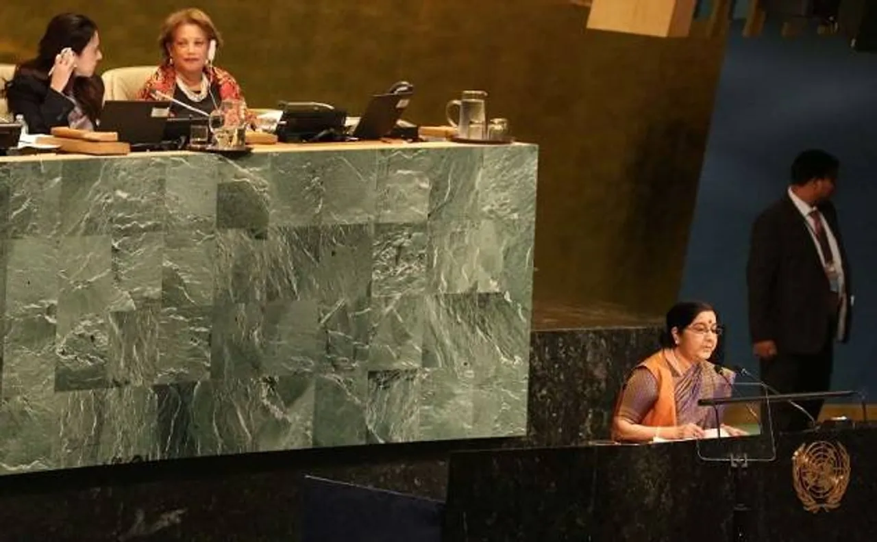 हम गरीबी से लेकिन पाकिस्तान हमसे लड़ रहा, जानिए UN में सुषमा के भाषण की 10 बड़ी बातें