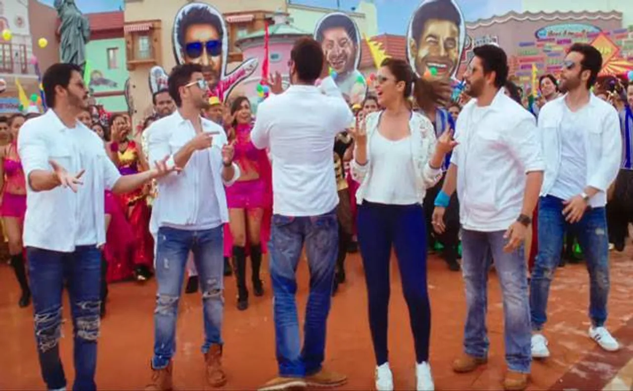 'गोलमाल अगेन' का टाइटल ट्रैक रिलीज, लक्ज़री कारों में स्टंट करते नजर आए एक्टर्स