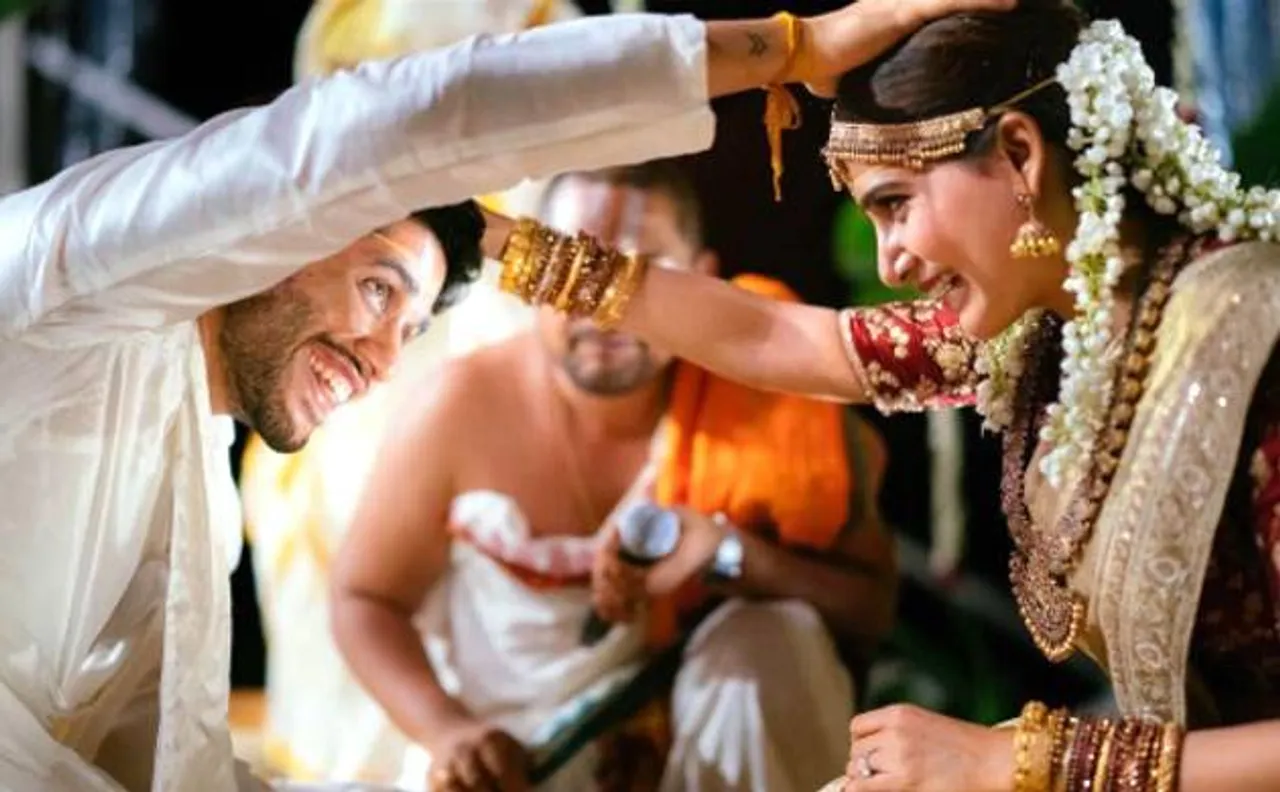 नागार्जुन के बेटे नागा चैतन्य और सामंथा रुथ प्रभू को सितारों ने कहा- Congratulations