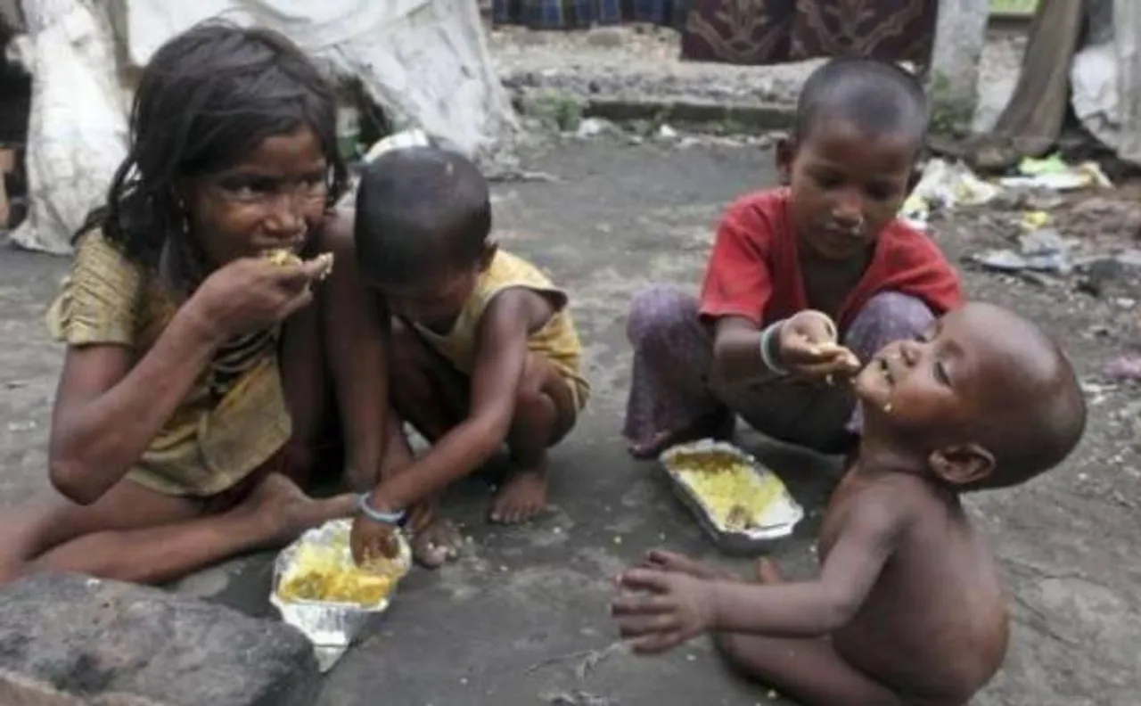 भूख की सूची में भारत का स्थान 100वां, बांग्लादेश और नेपाल से भी पीछे
