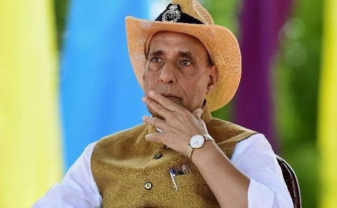 जोधपुर में राजनाथ को गॉर्ड ऑफ ऑनर से बचे पुलिसकर्मी, बाद में बुलाई गई दूसरी टीम