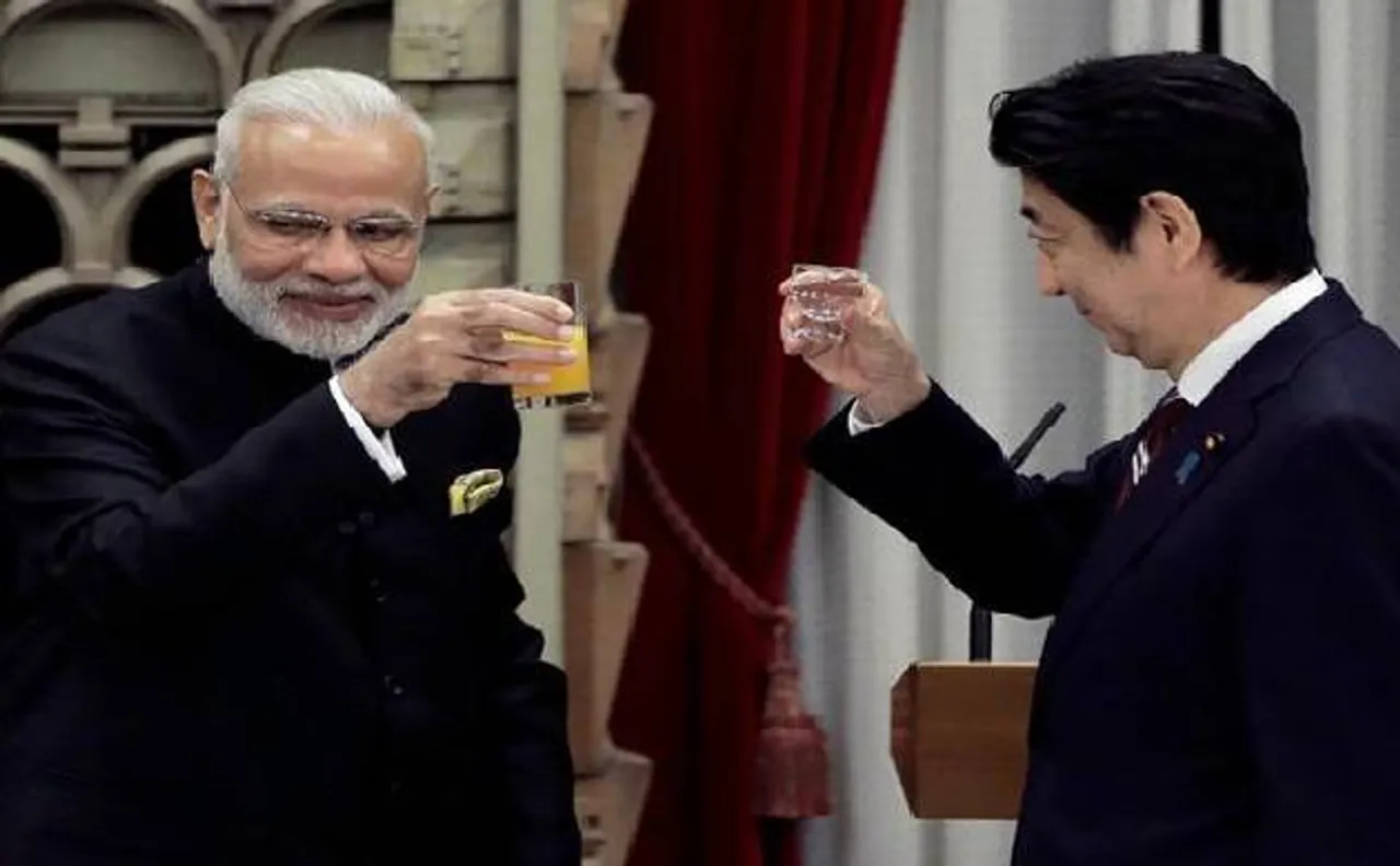 पीएम मोदी ने 'डियर फ्रेंड' शिंजो आबे को संभावित जीत पर दी बधाई, कहा- भारत-जापान संबंध होंगे मजबूत