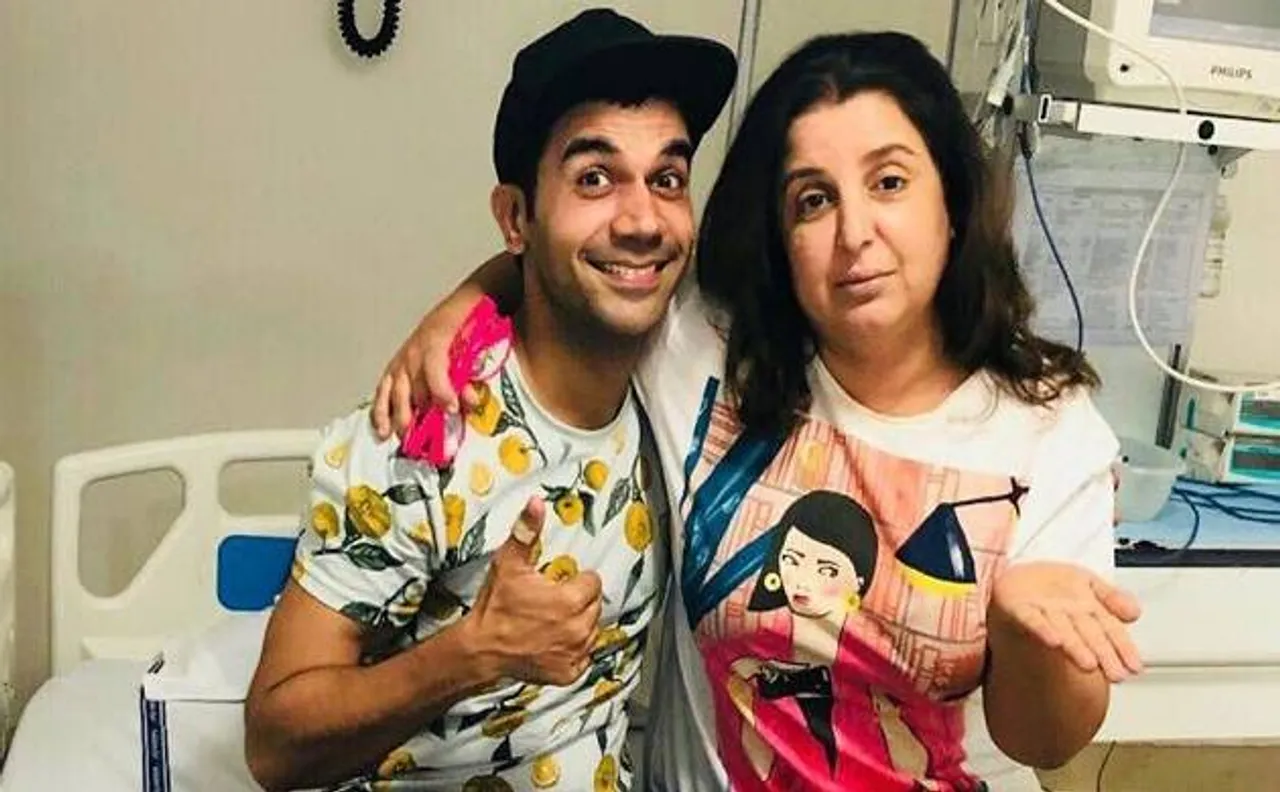 राजकुमार राव फराह खान के शो 'लिप सिंग बैटल' में हुए चोटिल