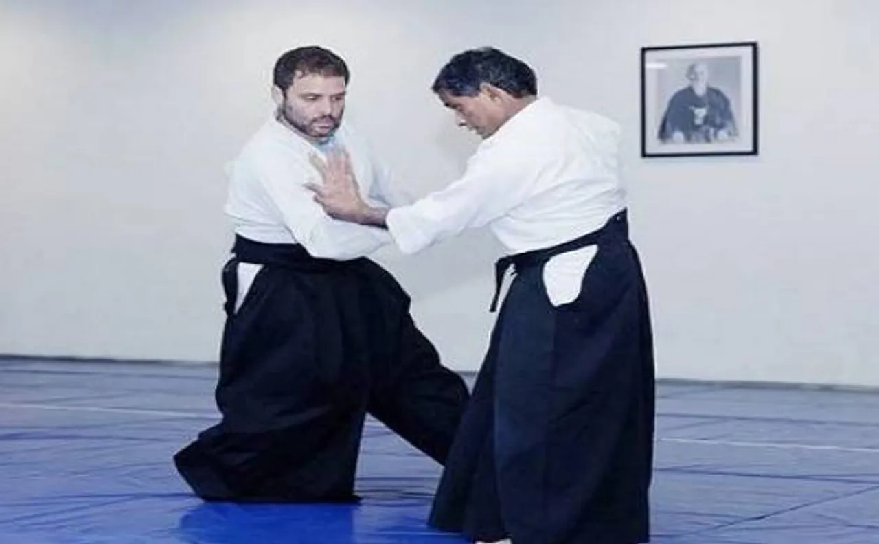 ऐकिडो में ब्लैकबेल्ट हैं राहुल गांधी, सामने आईं दिलचस्प तस्वीरें