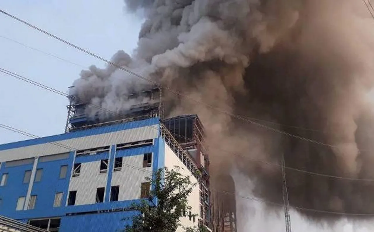 NTPC हादसा: विस्फोट के ठीक बाद का वीडियो आया सामने, अब तक 32 की मौत