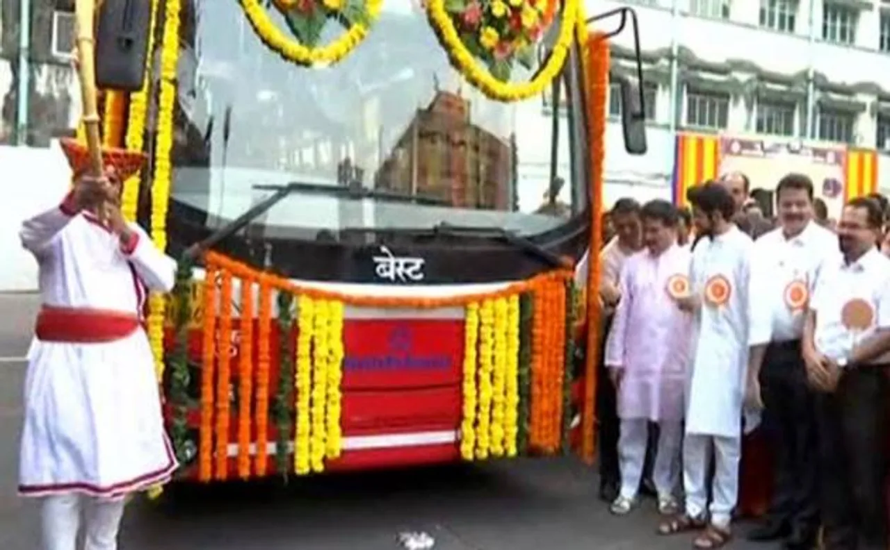 BEST ने मुंबई की सड़कों पर उतारा इलेक्ट्रिक बस, प्रदूषण से मिलेगी मुक्ति