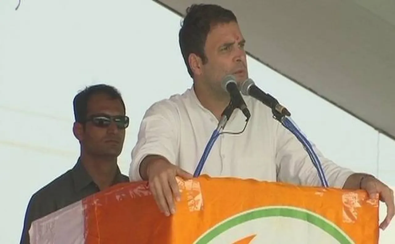 राहुल का मोदी पर हमला, कहा नोटबंदी पर सारे चोरों ने कालेधन को सफेद कर लिया