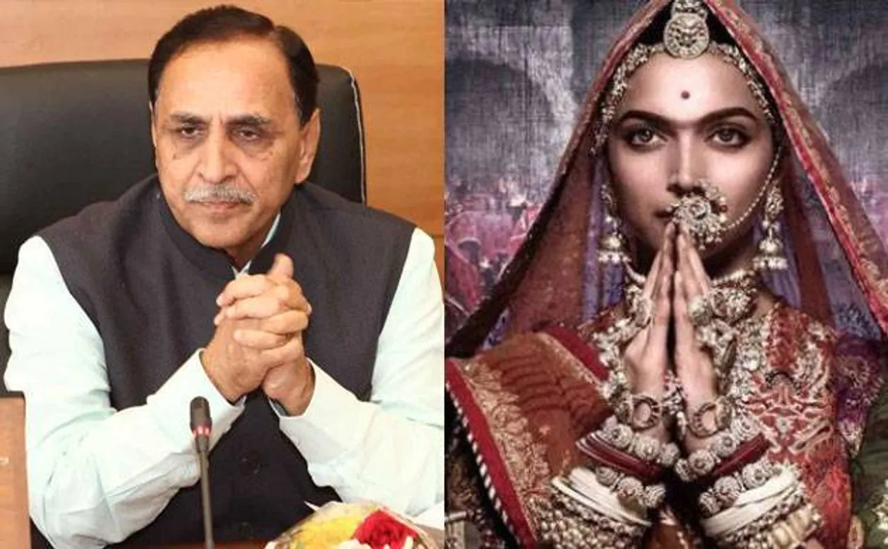 गुजरात में भी पद्मावती पर प्रतिबंध, CM विजय रुपाणी ने कहा-संस्कृति के साथ खिलवाड़ बर्दाश्त नहीं