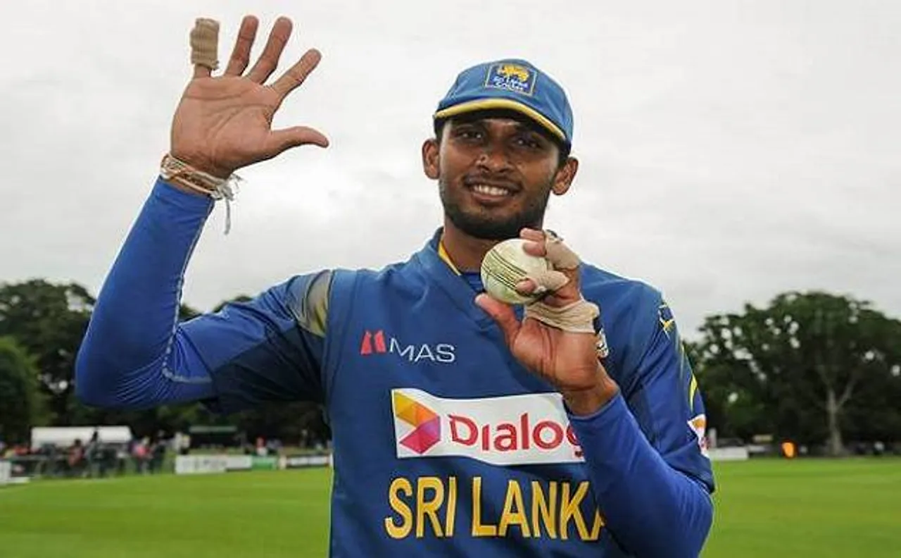 Ind vs SL 2nd Test: गेंद छेड़छाड़ के आरोप में श्रीलंकाई गेंदबाज दसुन शनाका पर लगा जुर्माना