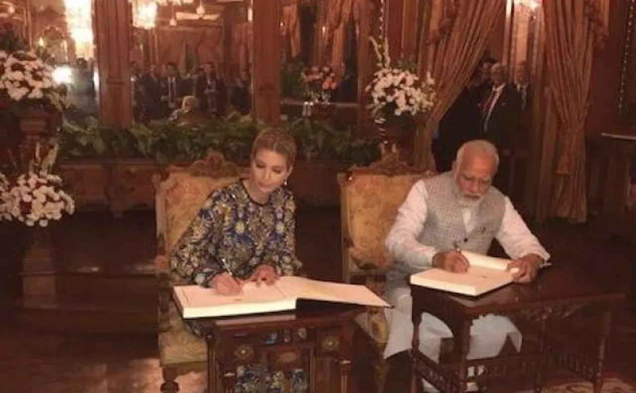 PM मोदी की मुरीद हुई इवांका, कहा चाय बेचने वाले का पीएम बनना अविश्वसनीय लेकिन लोकतंत्र की पहचान