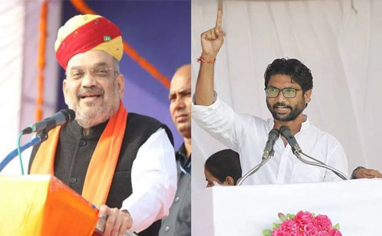 अमित शाह का दावा, 'एंटी नेशनल' PFI से जिग्नेश मेवाणी ने लिया चंदा