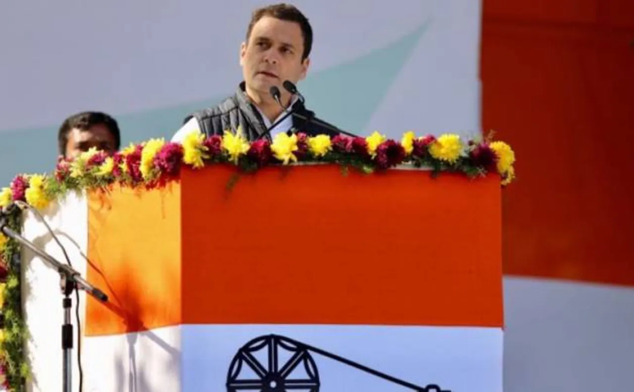 राहुल का BJP पर हमला, कहा-आग लगा रही BJP, बर्बर युग की तरफ देश को ले जा रहे पीएम मोदी