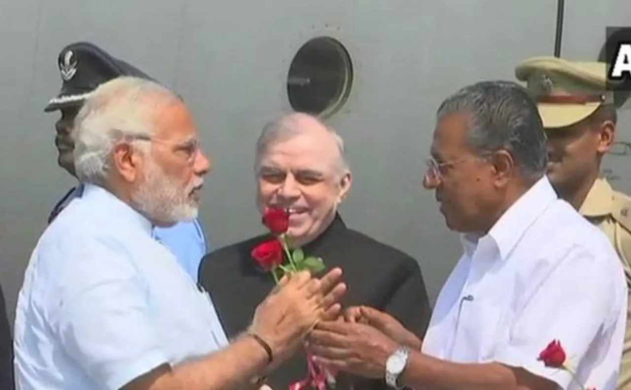 पीएम मोदी ने की लक्षद्वीप में ओखी तूफान से हुए नुकसान की समीक्षा
