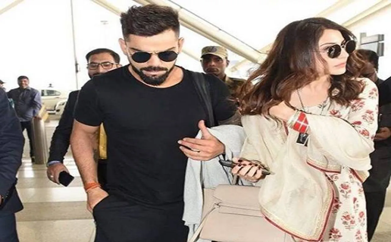 WATCH: नवविवाहित जोड़ी विराट और अनुष्का मुंबई के लिए हुए रवाना, रिसेप्शन में शामिल होंगे खेल और बॉलीवुड जगत के सितारे