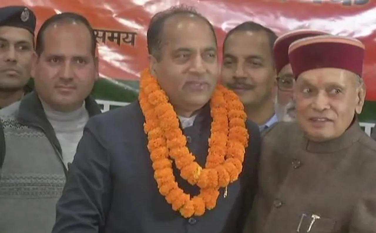 जयराम ठाकुर होंगे हिमाचल के अगले सीएम, विधायक दल की बैठक में लगी मुहर