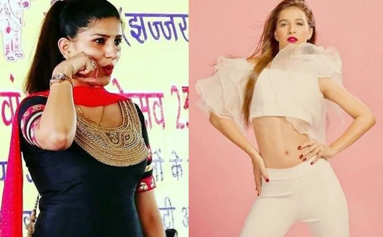 WATCH: 'तेरी आख्यां का यों काजल' गाने पर सपना के साथ बेनाफ्शा सूनावाला ने लगाए जमकर ठुमके