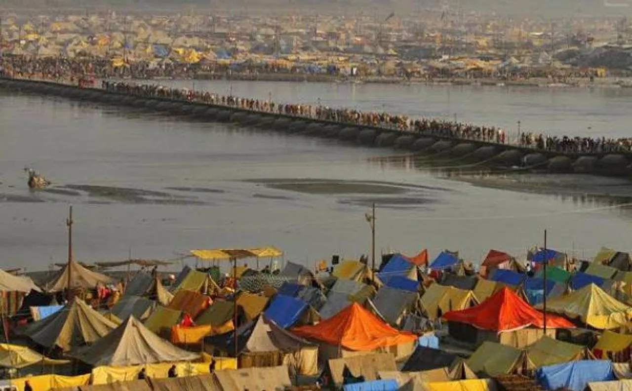 माघ मेला 2018: कड़ी सुरक्षा के बीच पौष पूर्णिमा पर लाखों श्रद्धालु करेंगे स्नान