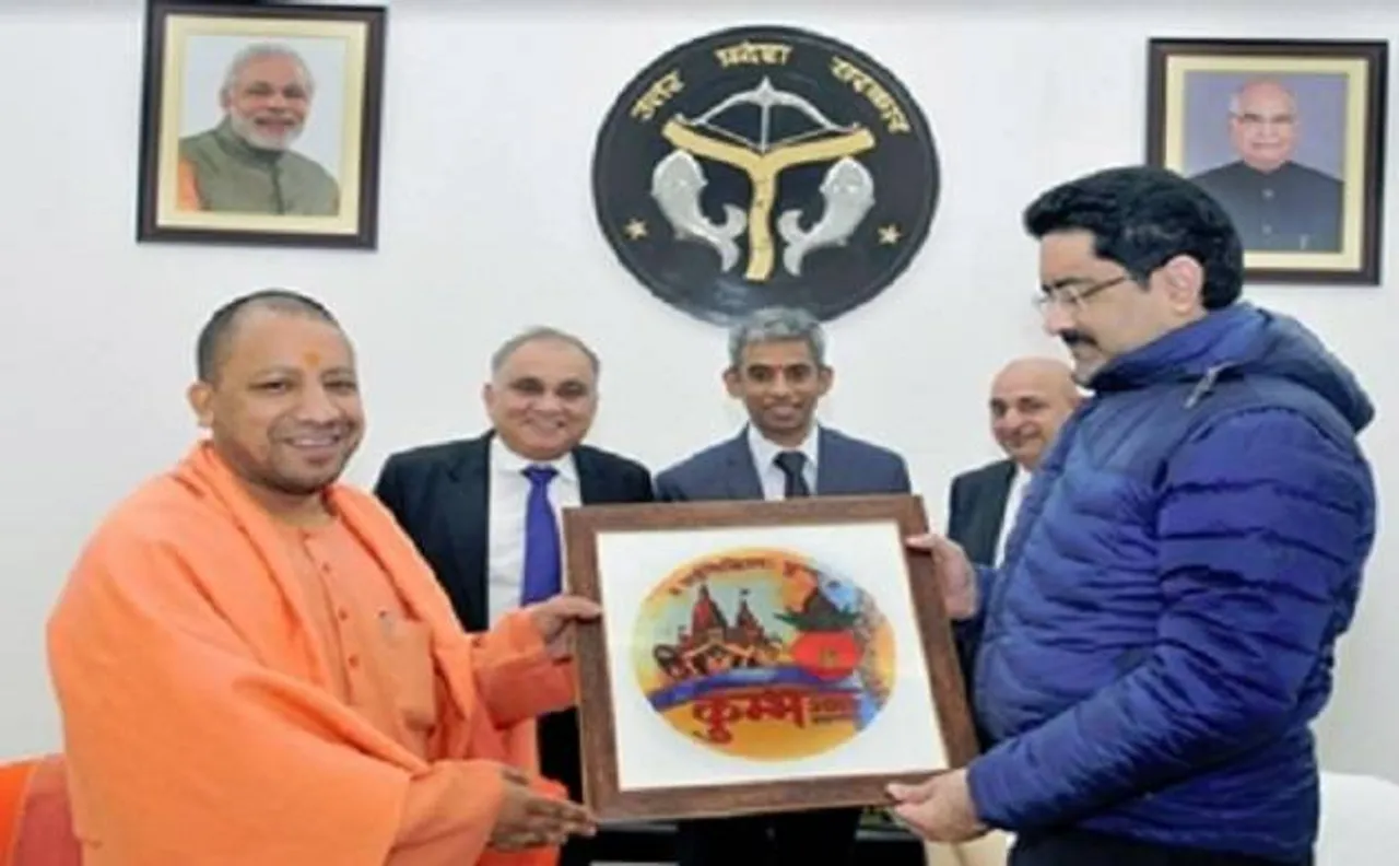 उत्तर प्रदेश: निवेश की संभावनाओं को लेकर बिड़ला ने सीएम योगी से की मुलाकात