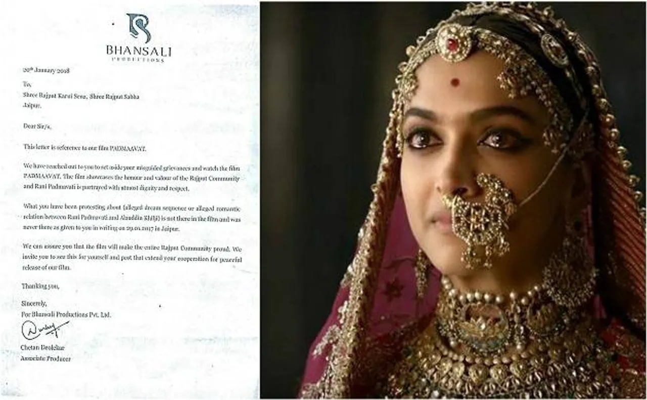 'पद्मावत': भंसाली ने भेजा राजपूत करणी सेना को फिल्म देखने का न्योता, कालवी ने बताया-दिखावा