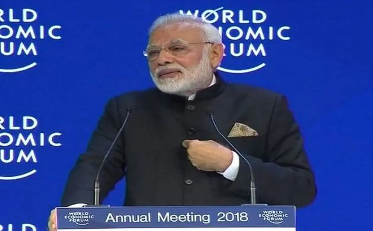 दावोस में PM मोदी ने कहा, शांति और स्थिरता के साथ विकास भारत का मंत्र
