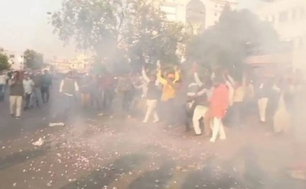 राजस्थान उप चुनाव में BJP की हार का जश्न मना रही करणी सेना