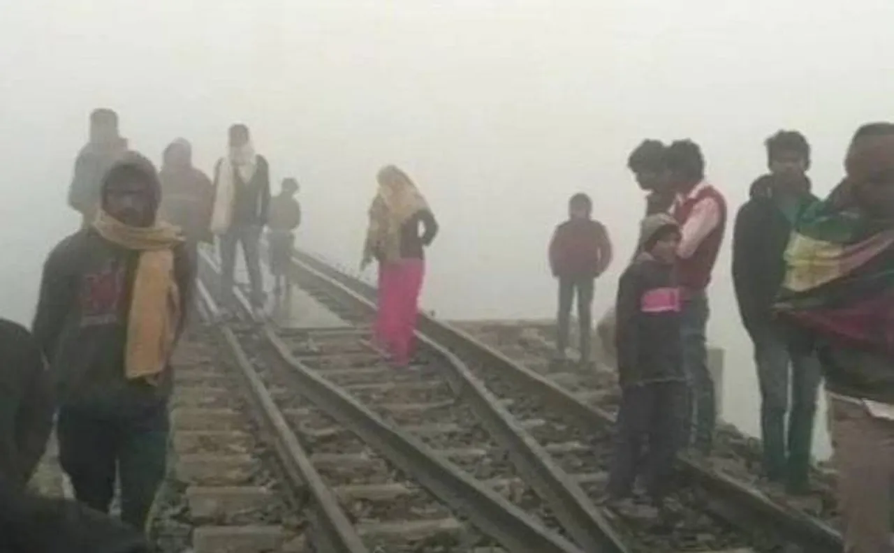 बिहार: सिवान में ट्रेन से कटकर एक ही परिवार के 4 लोगों की मौत