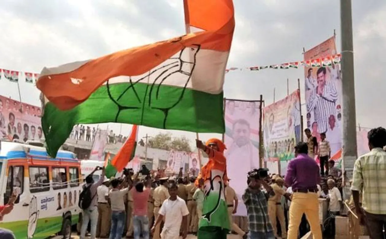 MP: कांग्रेस ने ऑफिस से दूर किया वास्तु-दोष, कहा- अब देंगे बीजेपी को मात