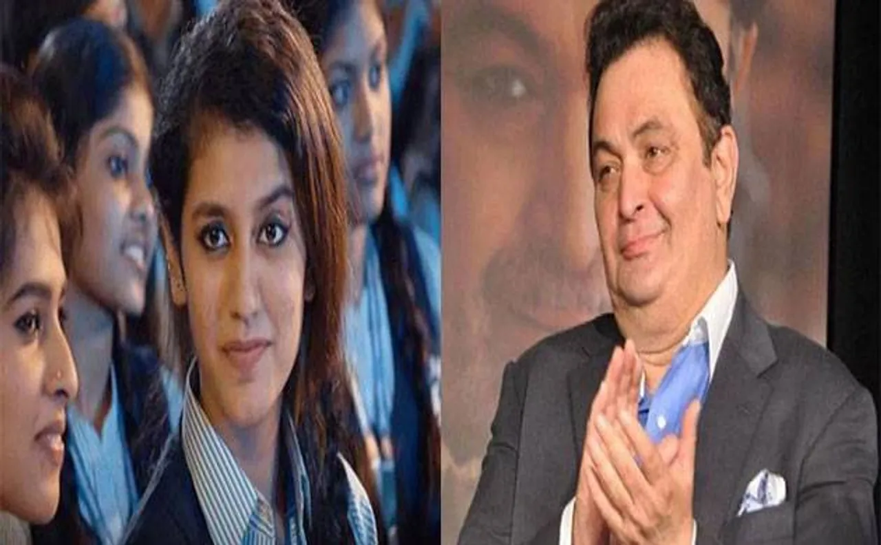 प्रिया प्रकाश की अदाओं पर ऋषि कपूर भी फिदा, ट्विटर पर फीलिंग्स शेयर करते ही हुए ट्रोल