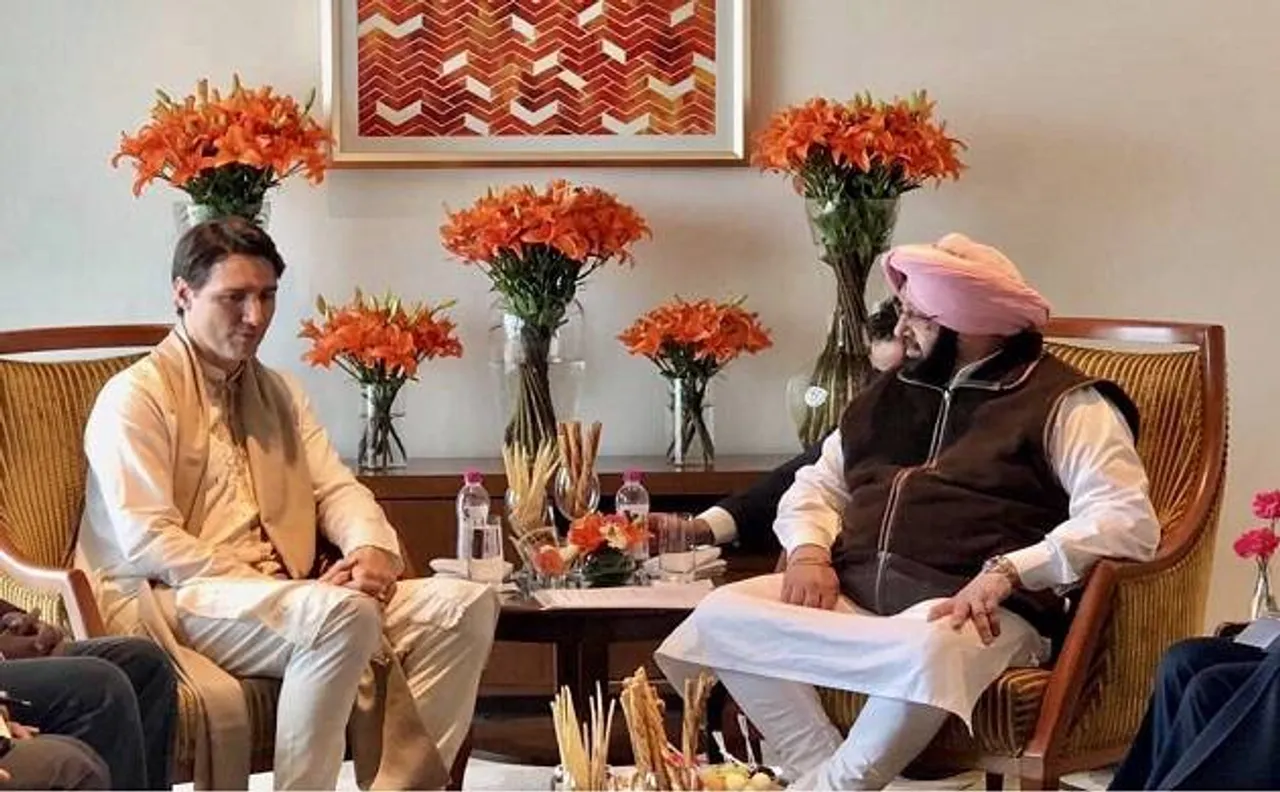 सीएम अमरिंदर से ट्रूडो ने कहा, भारत विरोधी गतिविधियों का समर्थन नहीं करेगा कनाडा