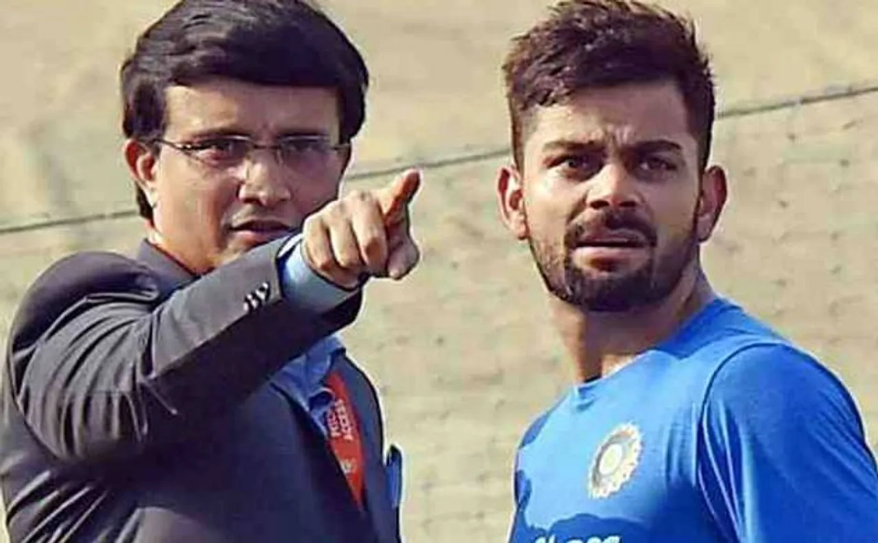 भारतीय क्रिकेट की खुशनशीबी है कोहली और धोनी जैसे कप्तान - सौरव गांगुली