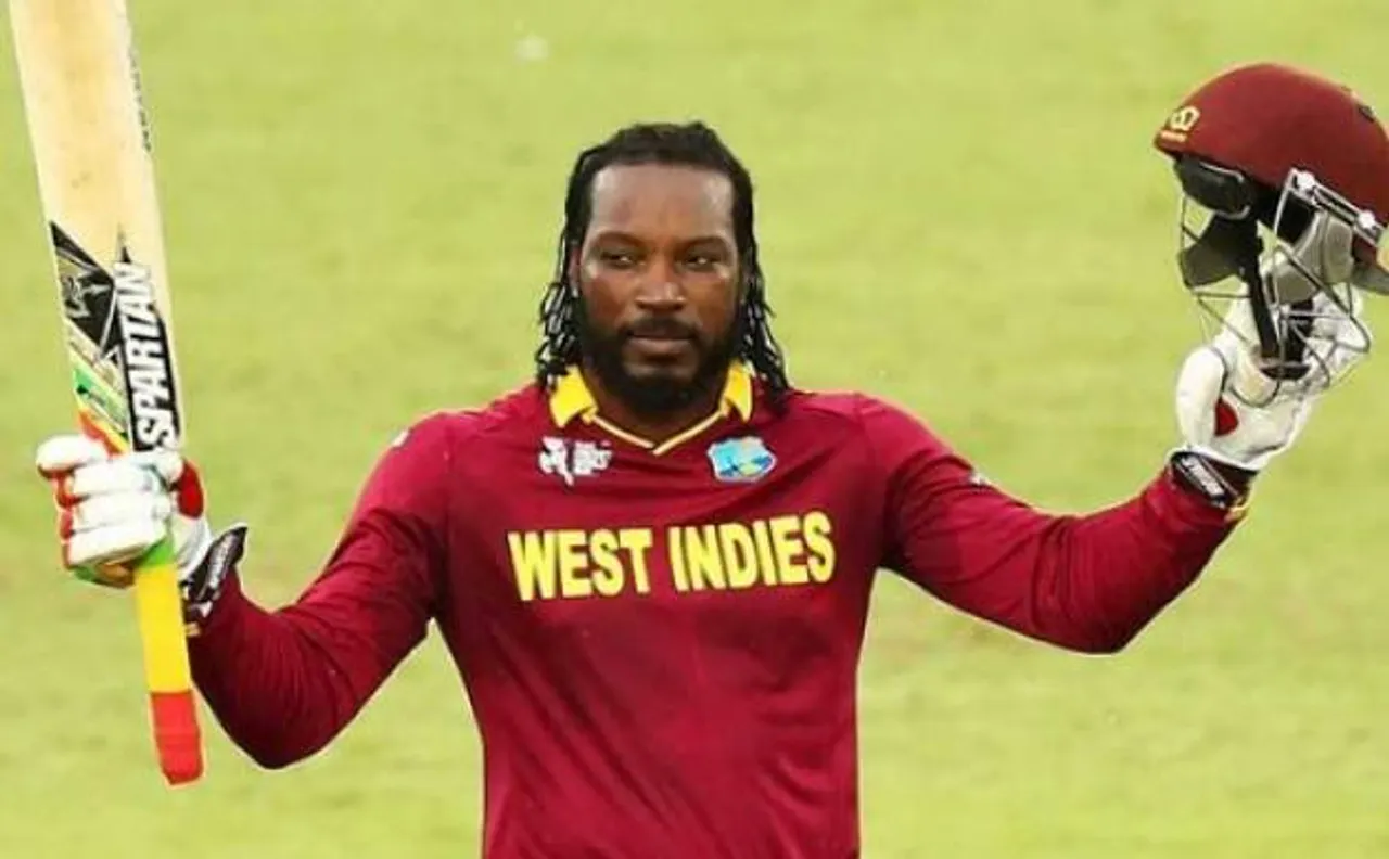 वनडे में 11 देशों के खिलाफ शतक लगाने वाले तीसरे बल्लेबाज बने क्रिस गेल