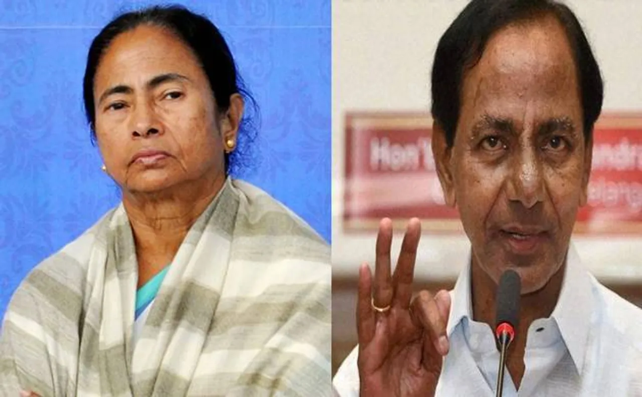 तीसरे मोर्चे के लिए बैठकों का दौर शुरू, 19 मार्च को ममता-केसीआर की होगी मुलाक़ात