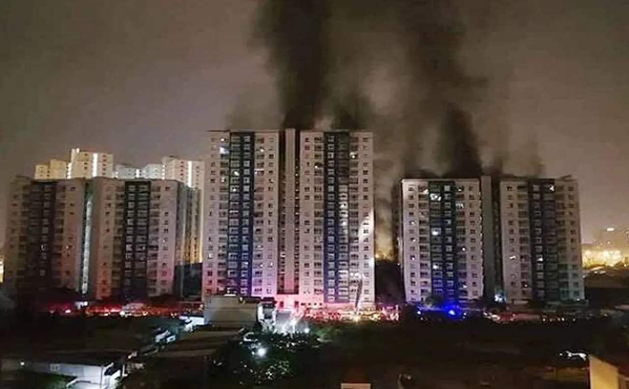 दक्षिणी वियतनाम के अपार्टमेंट में लगी भयंकर आग, 13 लोगों की मौत, 27 घायल