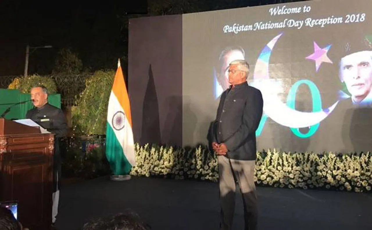 पाकिस्तानी दूतावास ने मनाया 'पाकिस्तान दिवस', भारत के साथ शांति पर दिया जोर