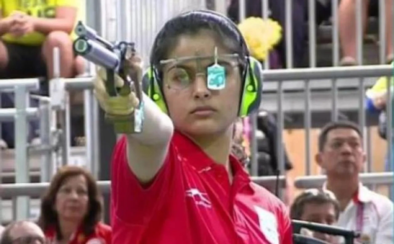 CWG 2018:मनु भाकर ने दिलाया भारत को छठा स्वर्ण, हीना सिद्धु का रजत पर कब्जा