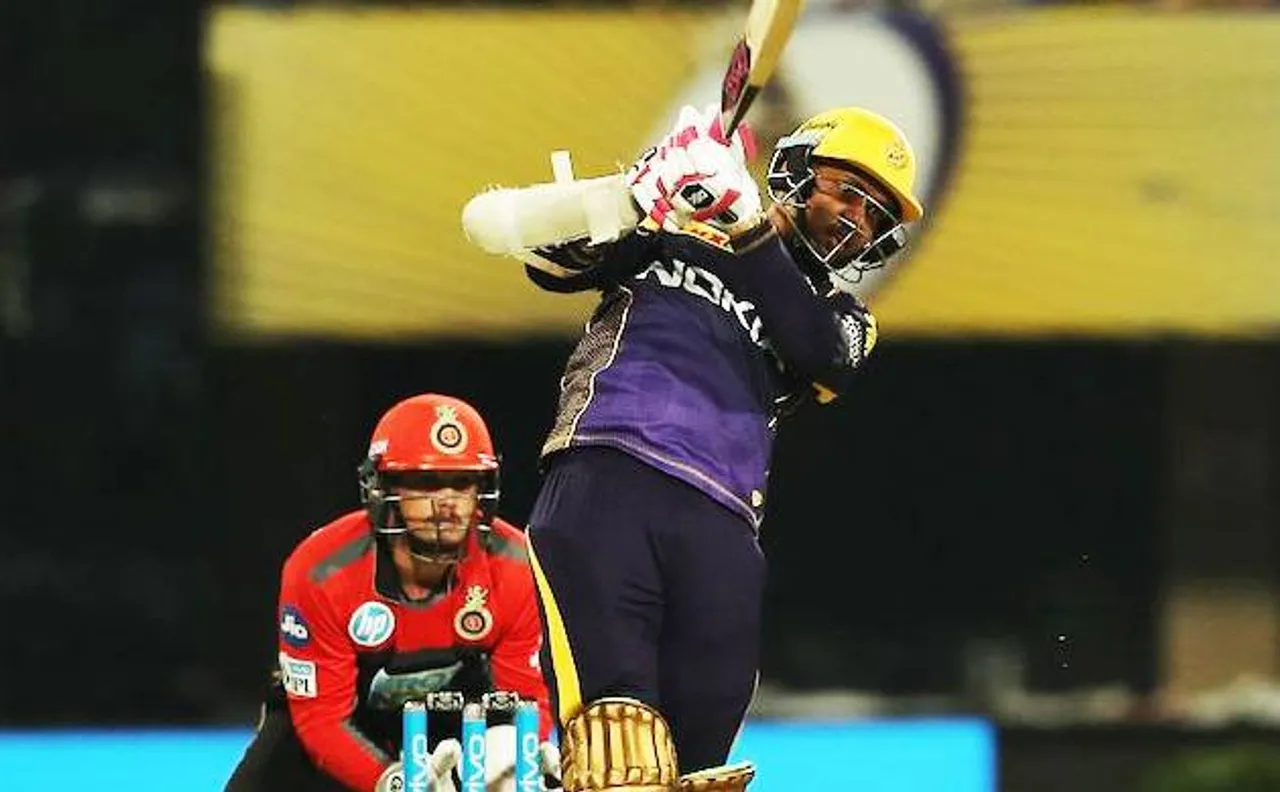 IPL 2018 KKR vs RCB: ईडन गार्डन्स में सुनील ने की रनों की बरसात, बनाए 17 गेंदो में 50 रन
