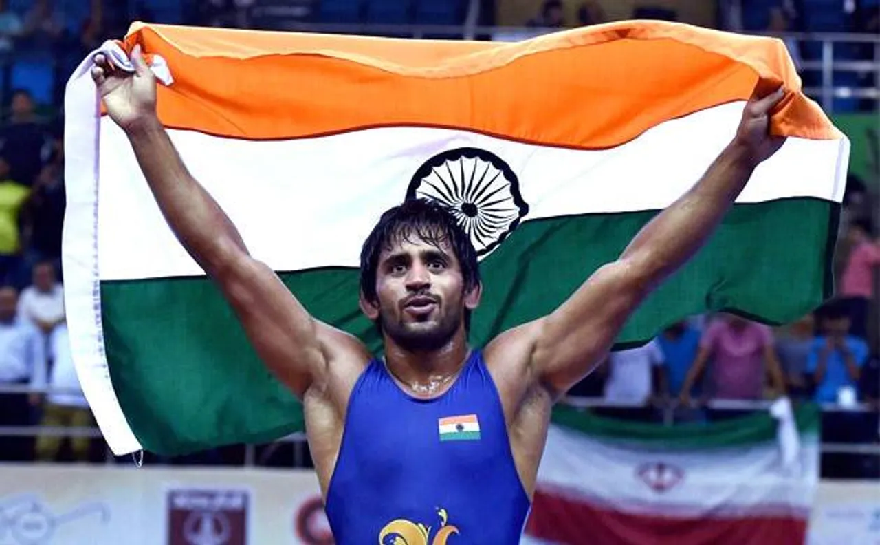 CWG 2018: भारत की झोली में 17वां गोल्ड, 65 KG फ्रीस्टाइल में बजरंग पुनिया जीते