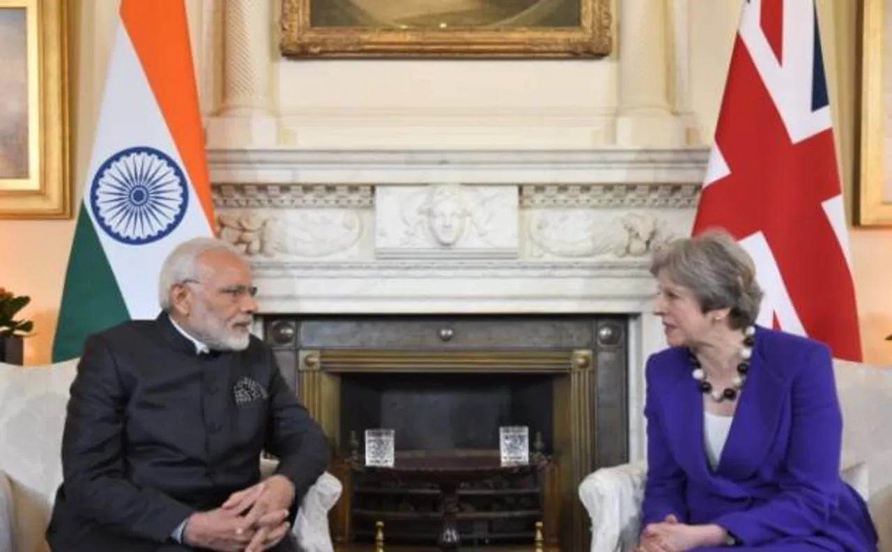 मोदी-मे मुलाकात: आतंकवाद के खिलाफ निर्णायक कार्रवाई पर बनी सहमति, माल्या के प्रत्यर्पण पर हुई बात!