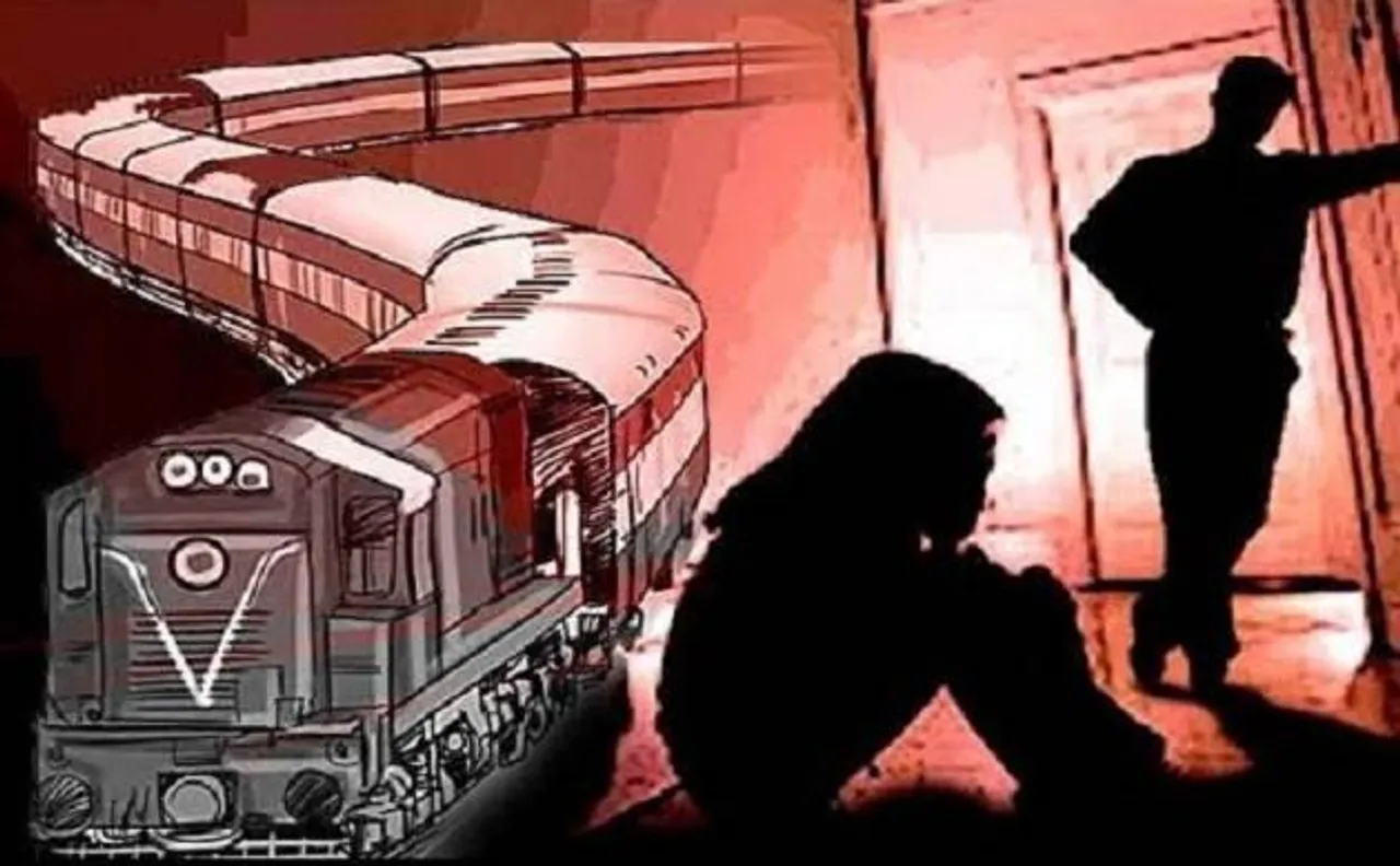 चलती ट्रेन में युवती के साथ रेप की कोशिश, RPF कॉन्स्टेबल ने जान पर खेलकर बचाया