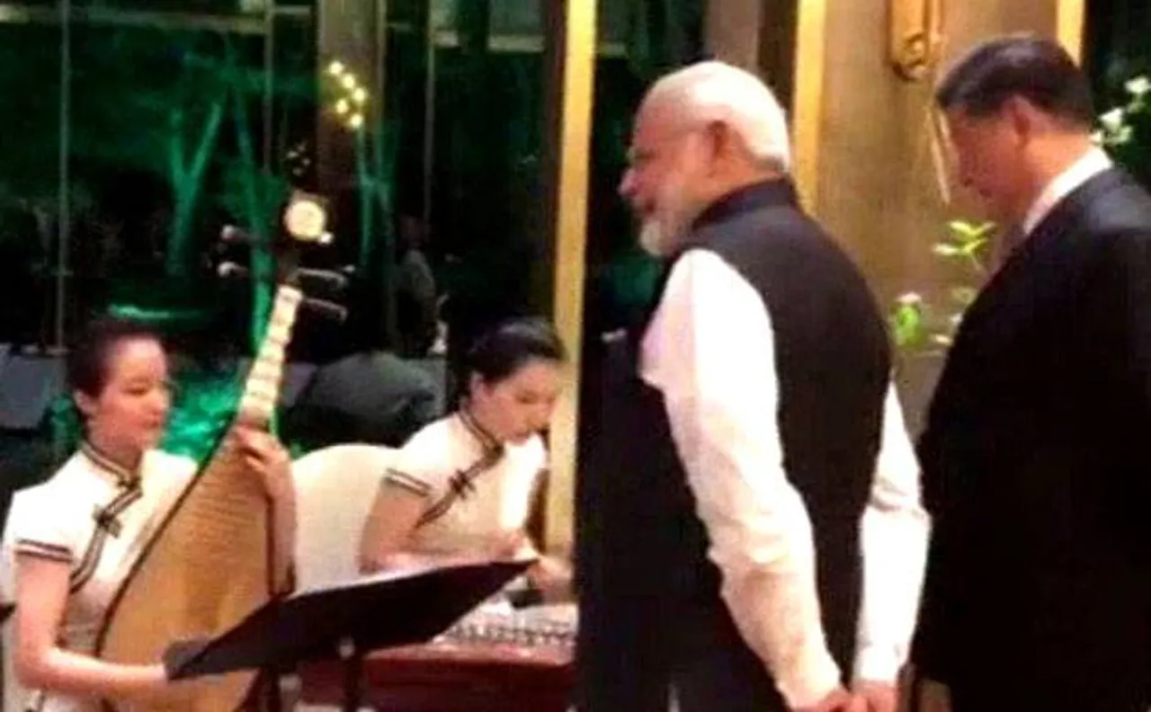 मोदी-शी मुलाकात: चीन में 1982 के हिट बॉलीवुड गाने की धुन पर पीएम मोदी का हुआ स्वागत