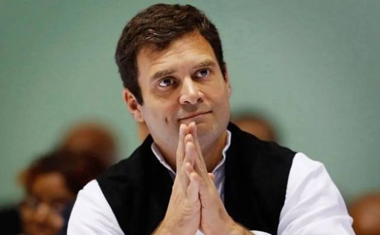 कर्नाटक चुनावः बीजेपी ने कहा-रैली में राहुल गांधी ने किया वंदे मातरम का अपमान