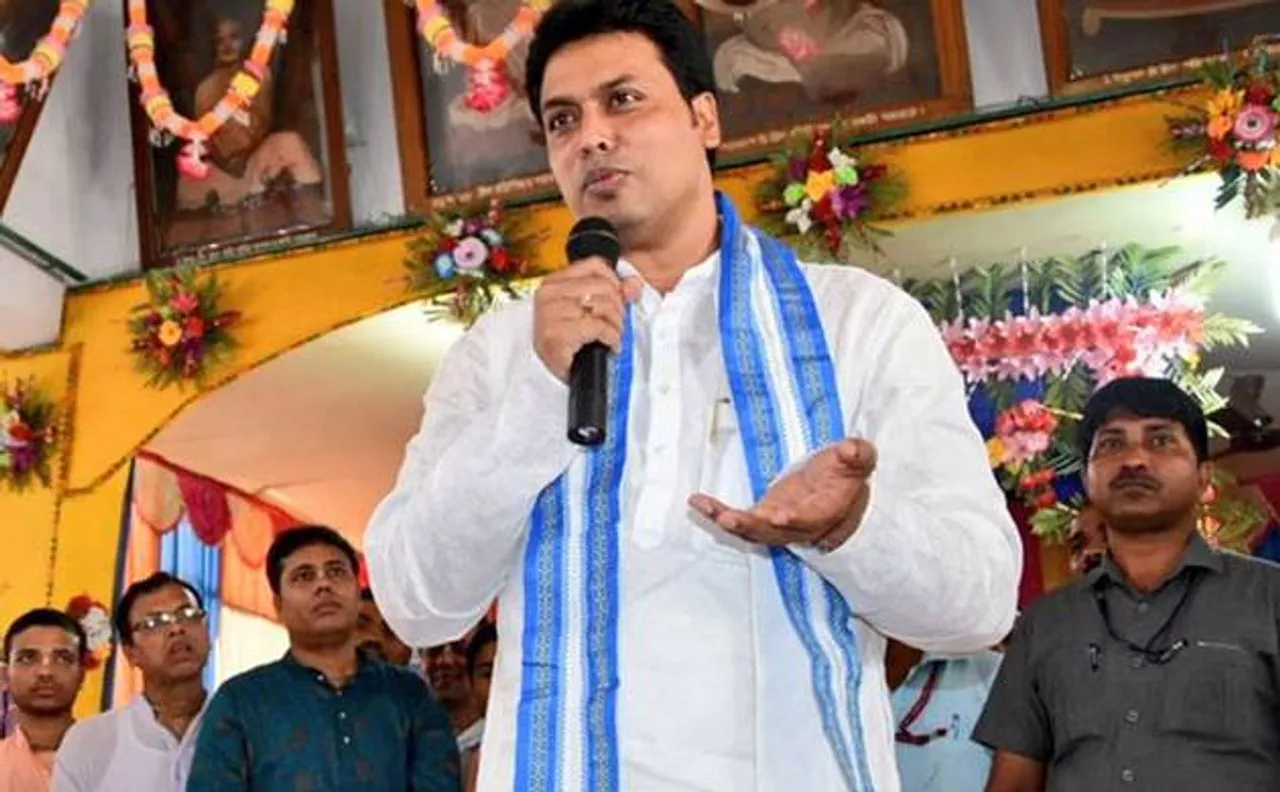 सीएम बिप्लब देब का एक और विवादित बयान, कहा- कोई नाखून लगाएगा तो नाखून उखाड़ लेंगे
