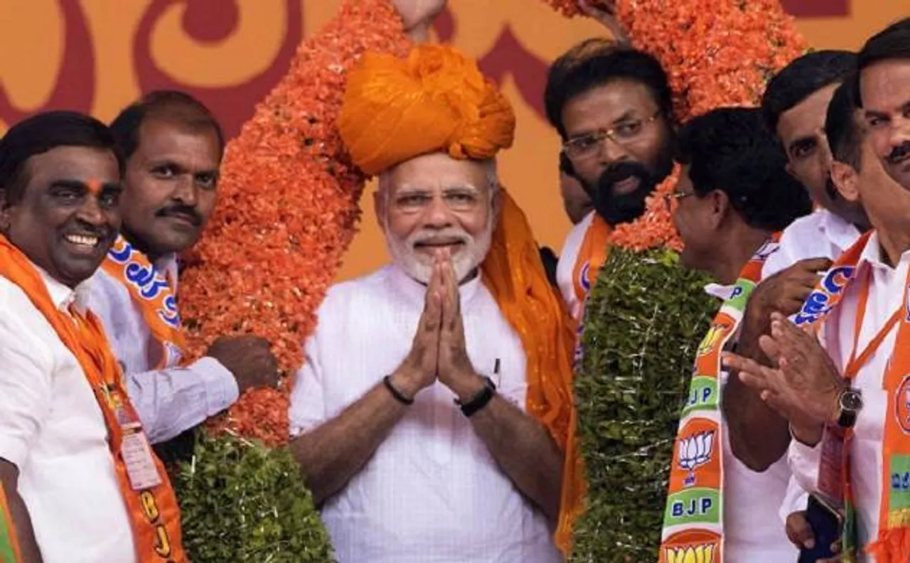 कर्नाटक विधानसभा चुनाव: स्लीप मोड में कांग्रेस, ध्वस्त होकर रहेगा आखिरी किला - पीएम मोदी