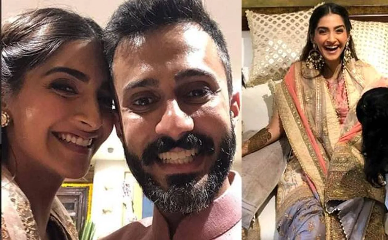 सोनम कपूर ने हाथों में मेहंदी लगाकर आनंद आहूजा के साथ किया डांस, देखें वायरल वीडियो